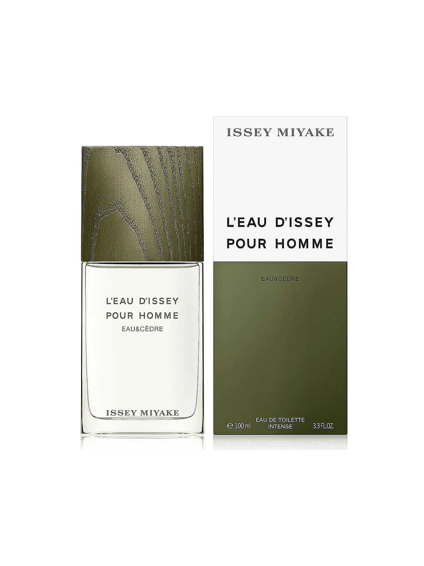 ISSEY MIYAKE | L'Eau d'Issey pour Homme Eau & Cèdre Eau de Toilette Intense 100ml | 